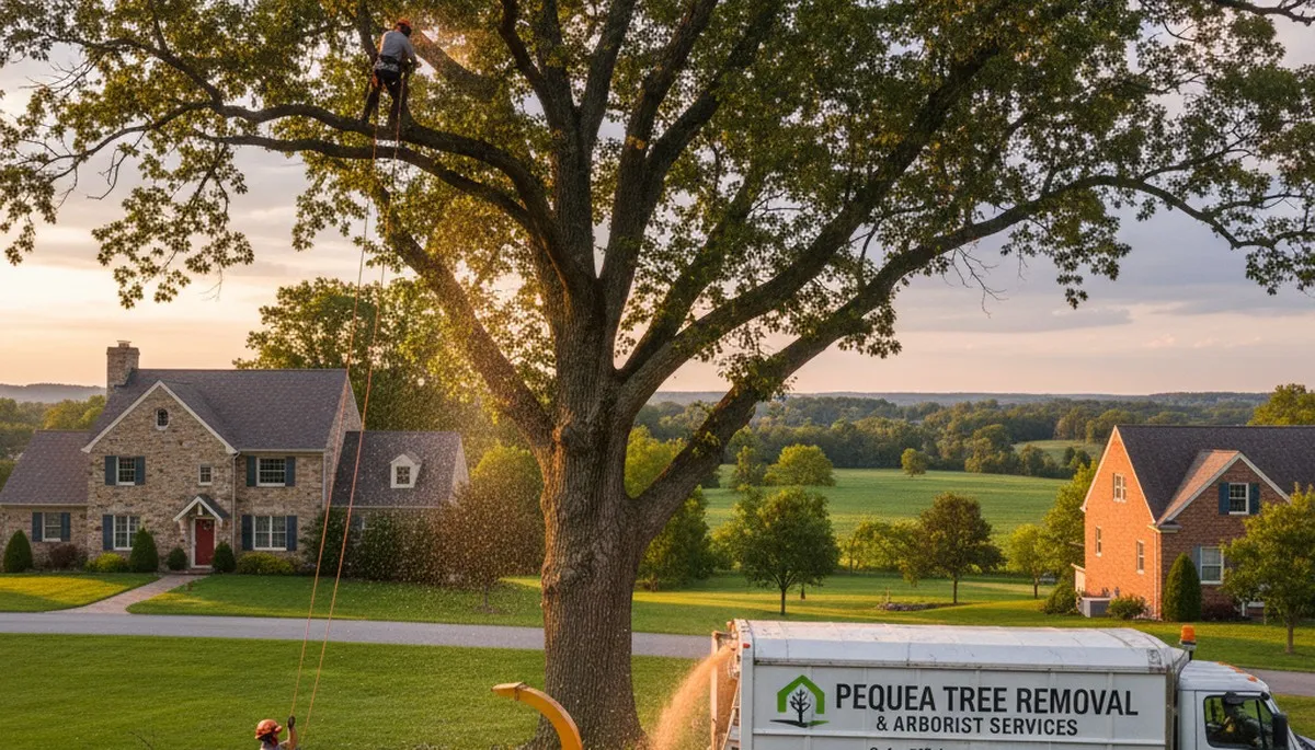 Professional tree removal service in Lancaster PA by certified arborists